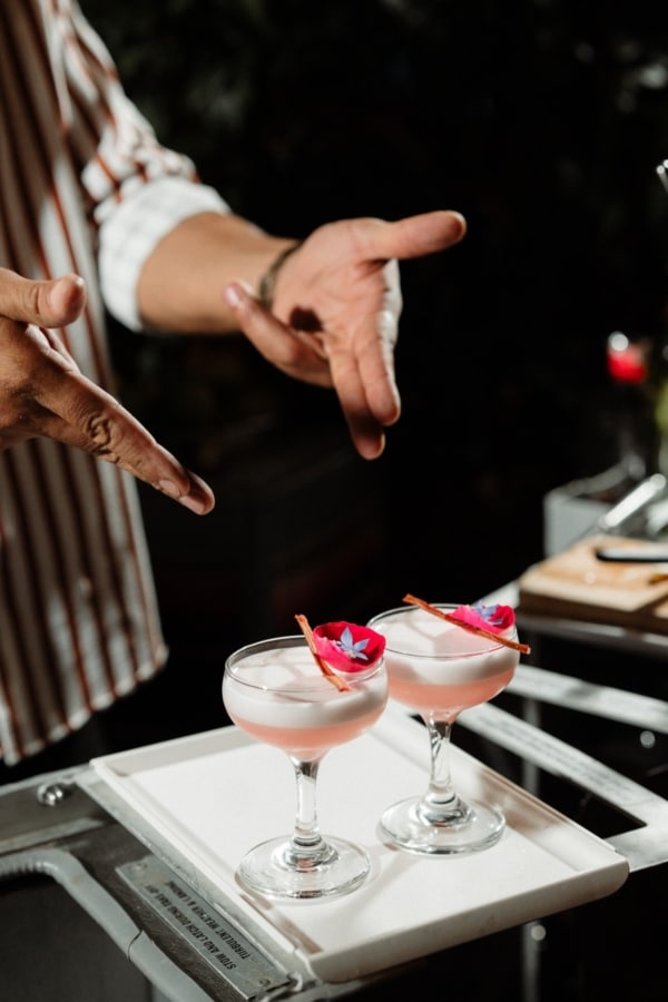 Trolley’d signature cocktails exquisite presentation meets exceptional taste