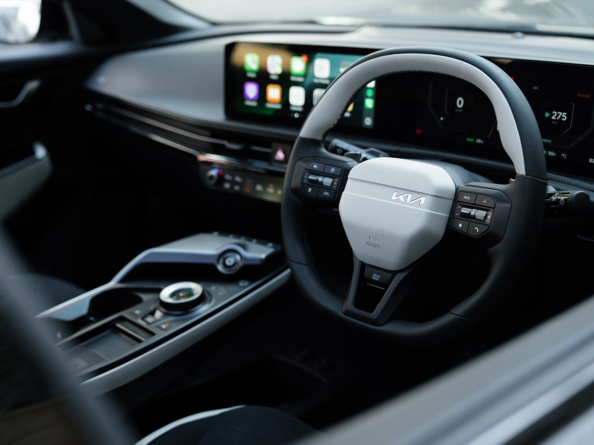 2026 kia ev6 steering wheel