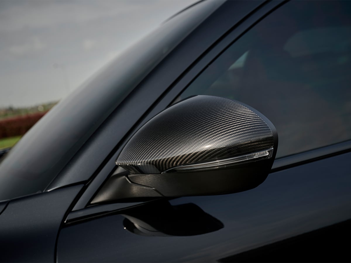 Alfa romeo giulia quadrifoglio estrema carbon mirror cap