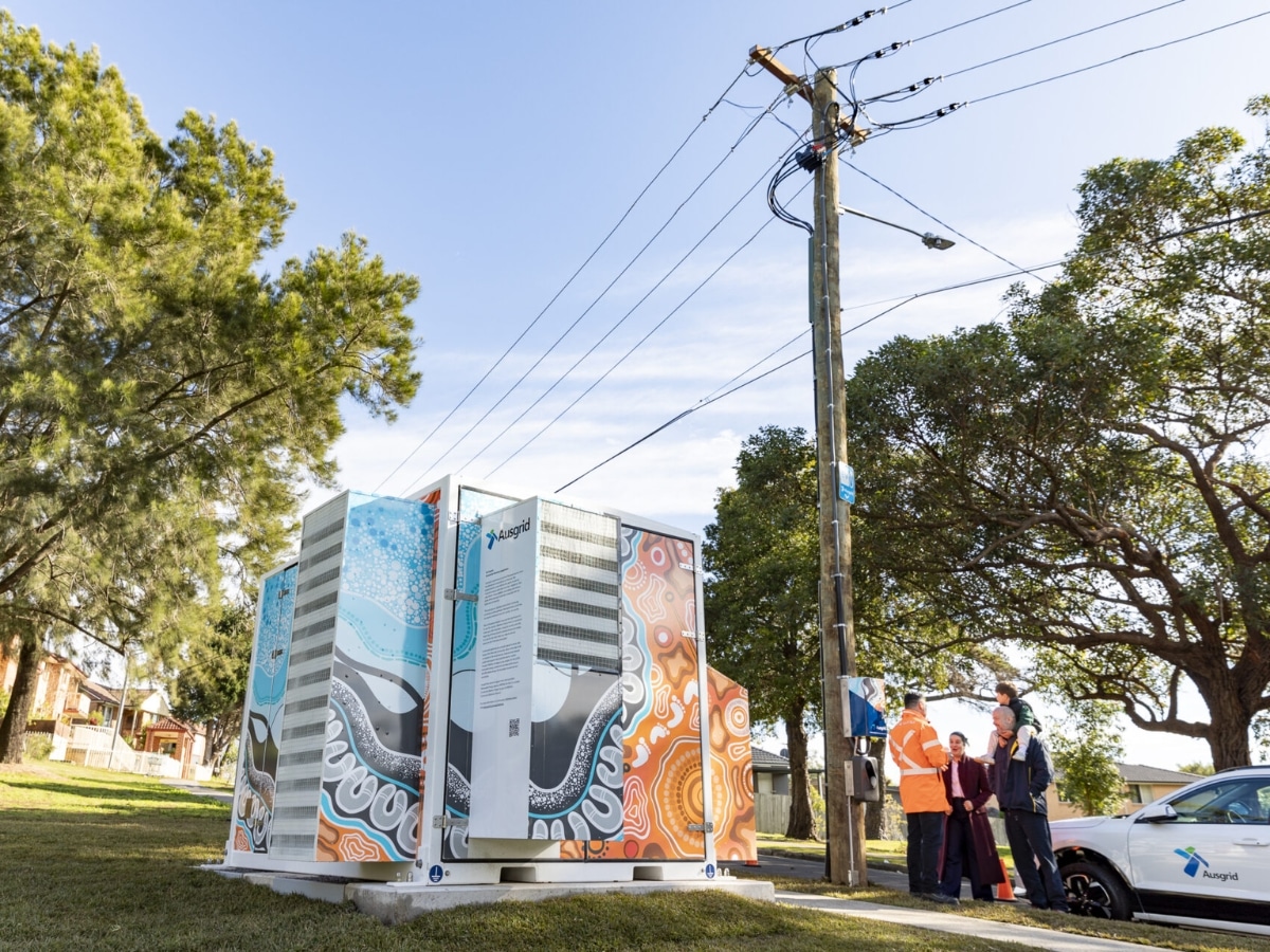Ausgrid community battery renewables