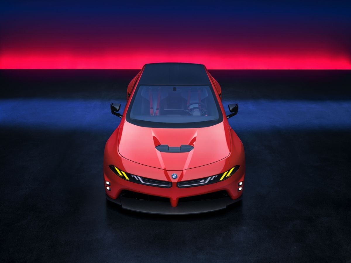Bmw m concept neue klasse front end