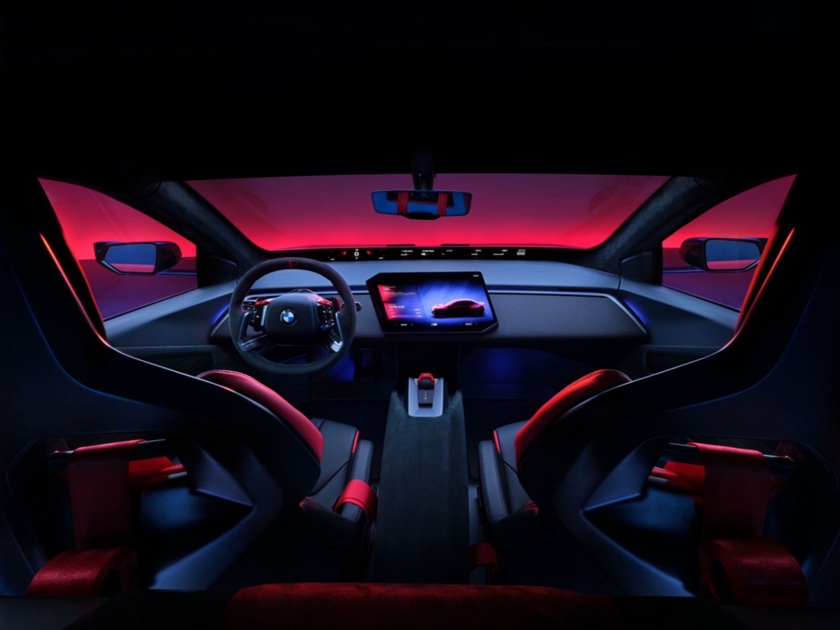 Bmw m concept neue klasse interior