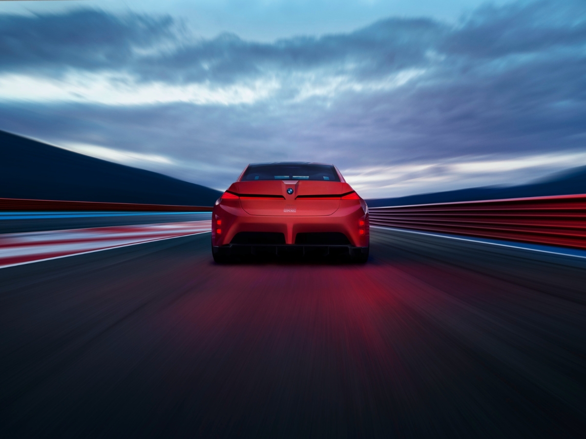 Bmw m concept neue klasse rear end