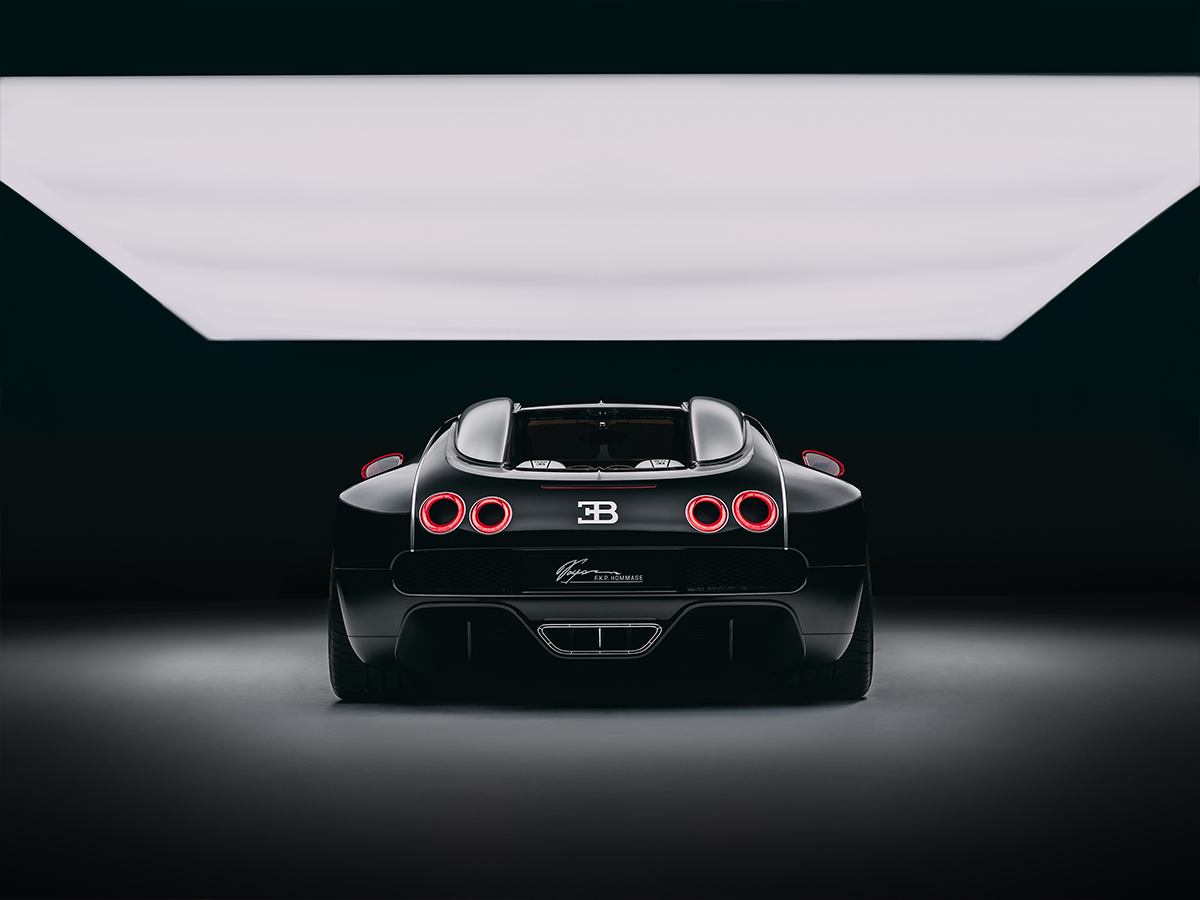 Bugatti f k p hommage in studio rear 2