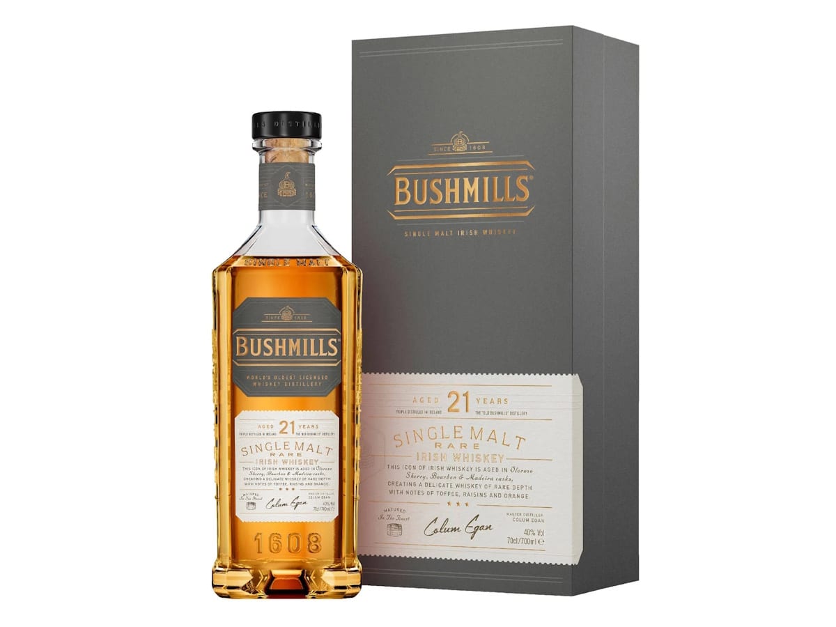 Bushmills 21 year old whisky