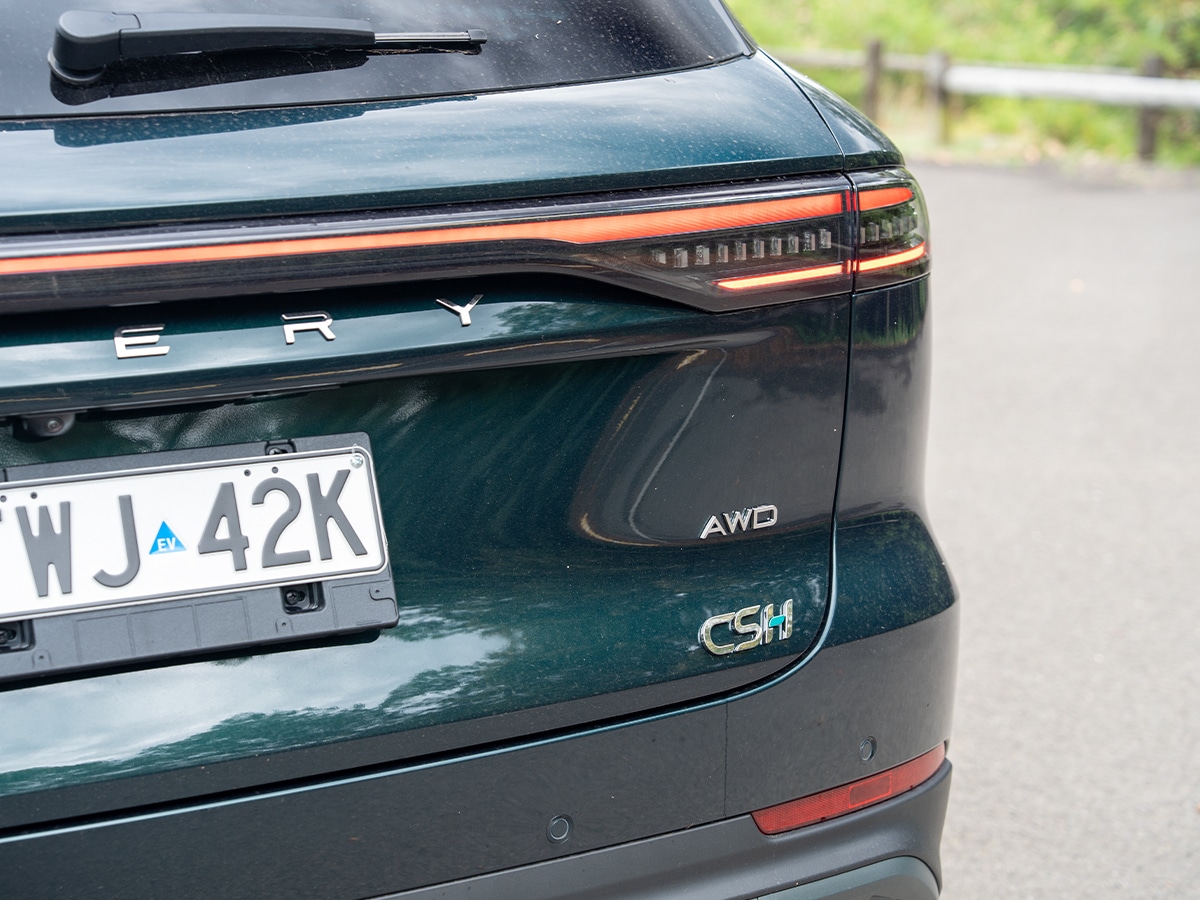 Chery tiggo 9 super hybrid interior back of car