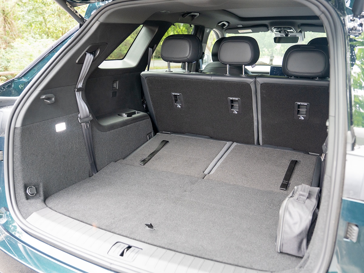 Chery tiggo 9 super hybrid interior boot empty