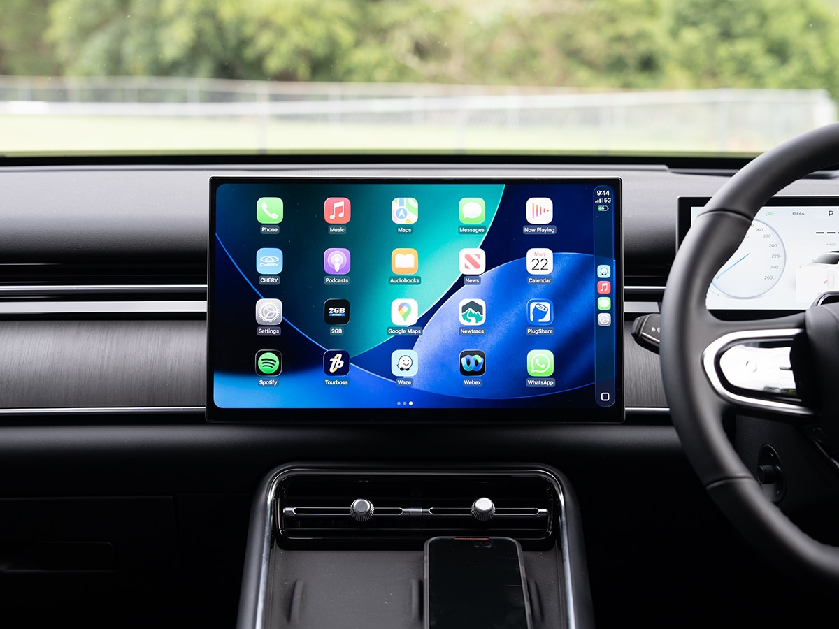 Chery tiggo 9 super hybrid interior screen