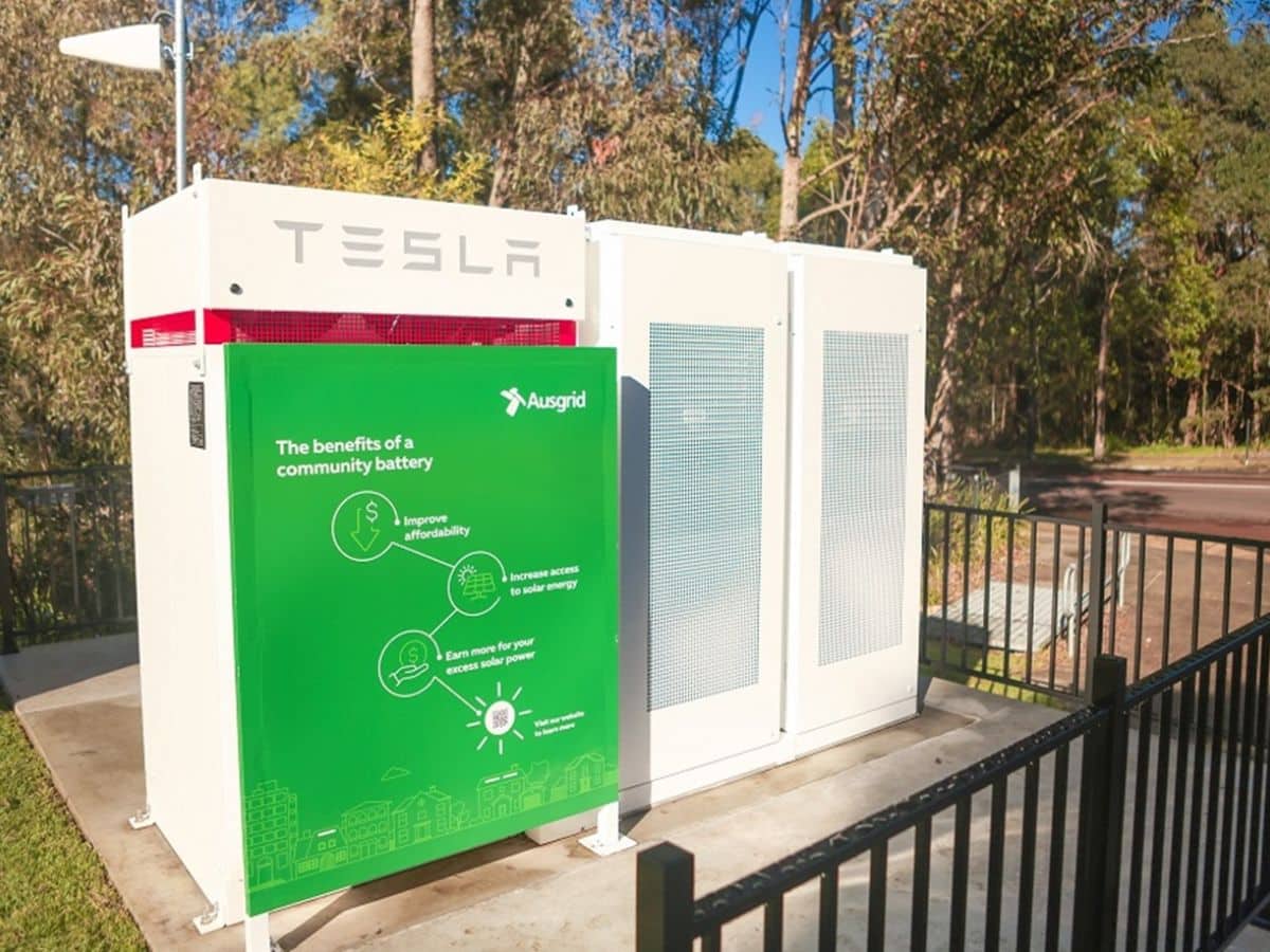 Community battery canberra