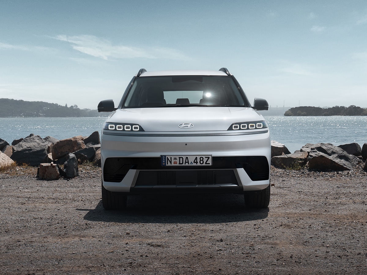 Hyundai elexio ev suv front end