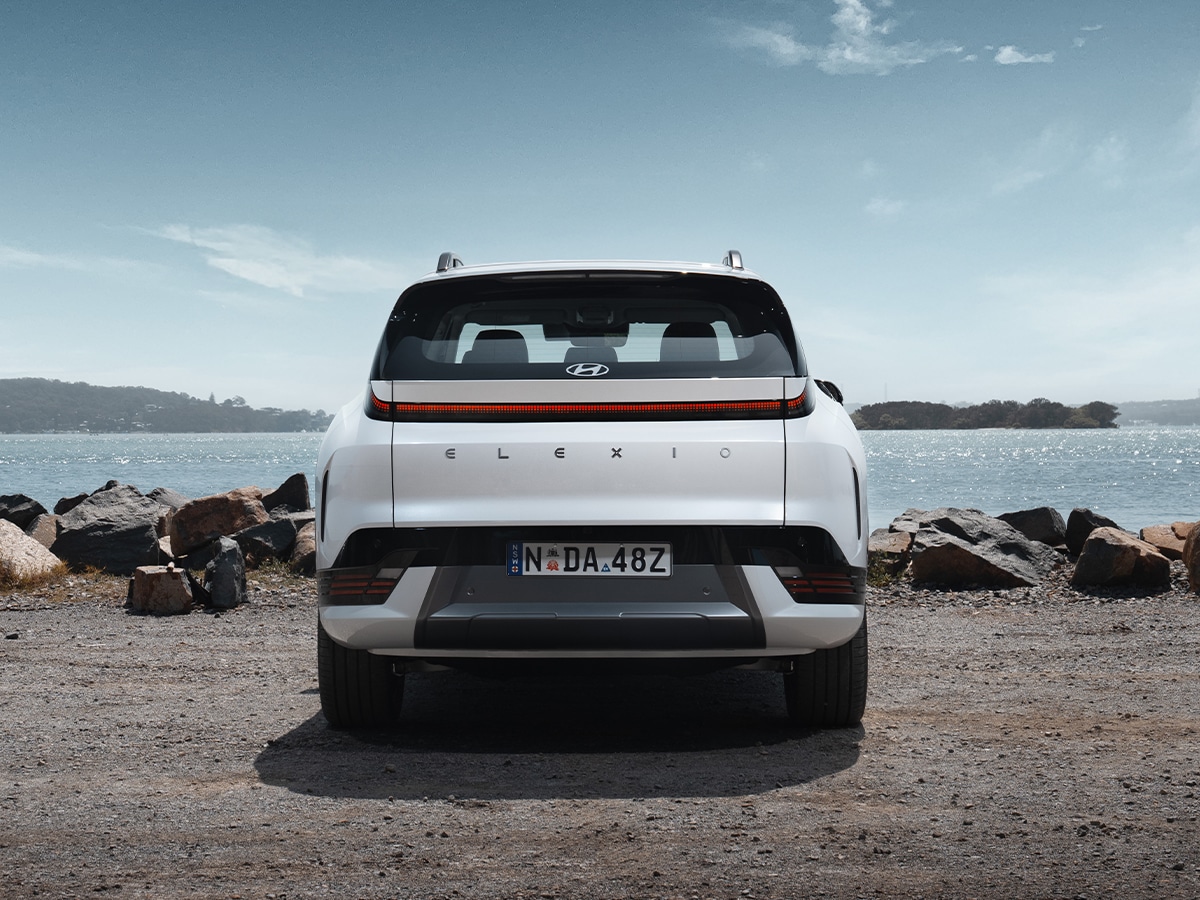 Hyundai elexio ev suv rear end