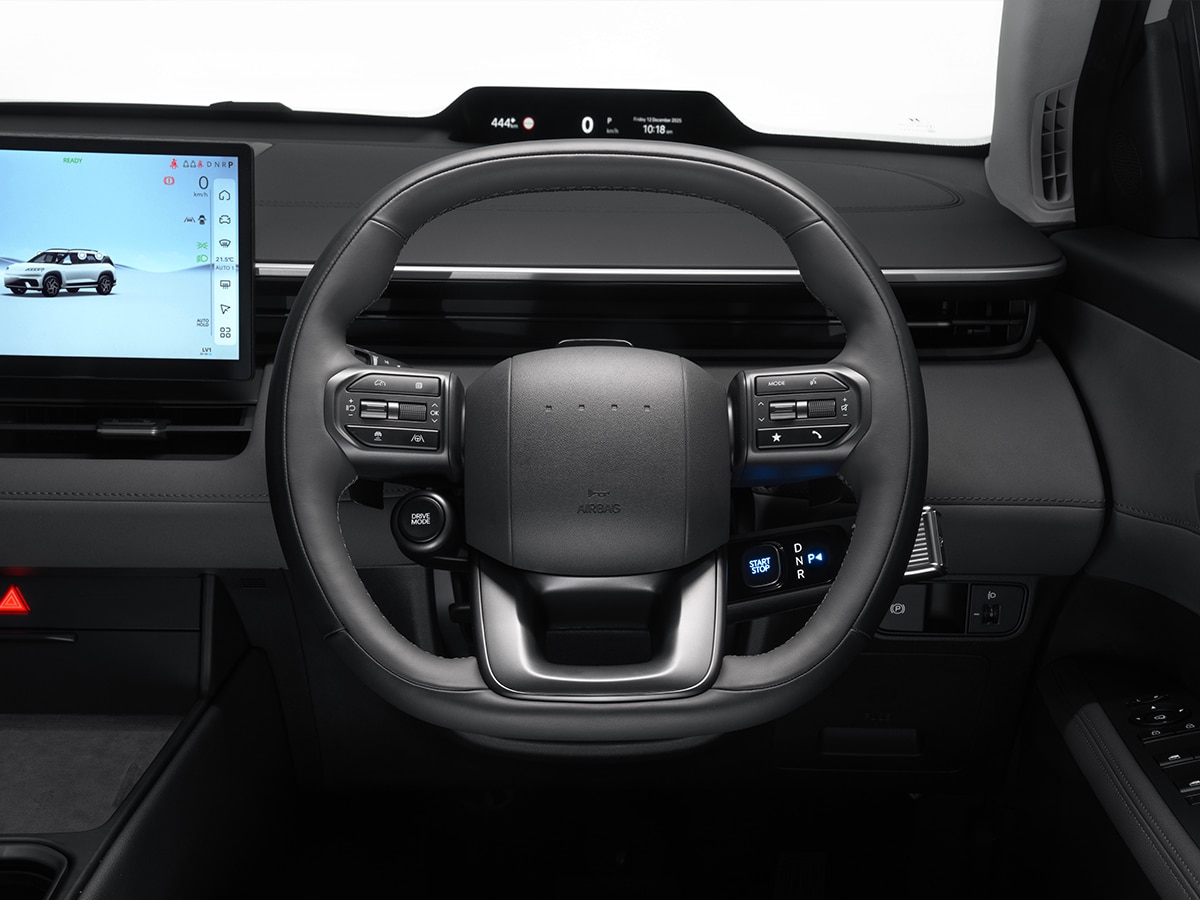 Hyundai elexio ev suv steering wheel