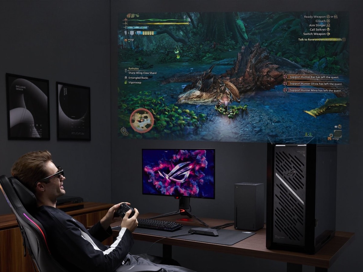 The New ROG XREAL R1 Glasses Might Just be the Future of Gaming