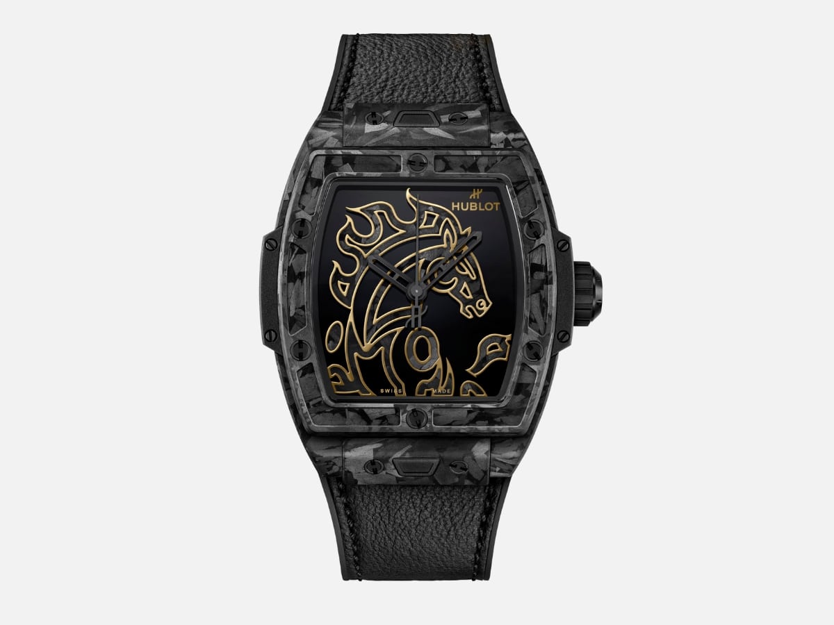 Hublot Spirit of Big Bang Year of the Horse Frosted Carbon