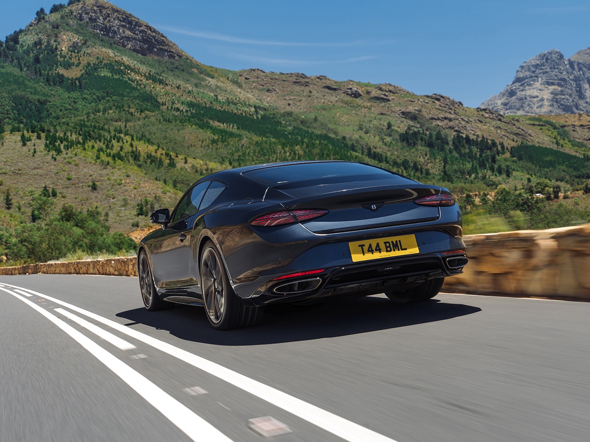 2026 bentley continental gt s rear three quarter on road 2
