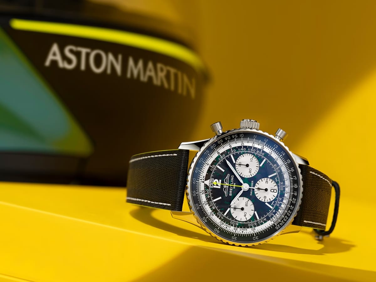 Breitling aston martin f1 partnership navitimer watch 10