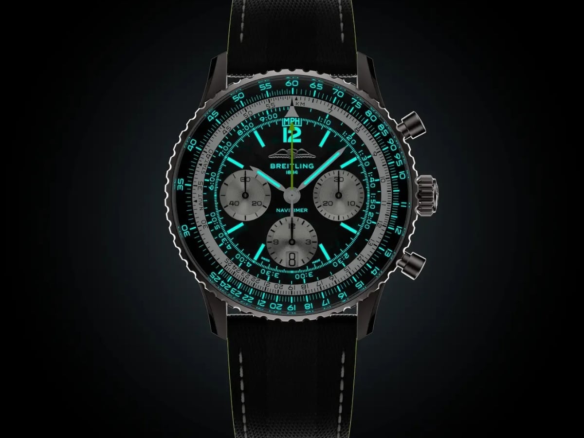 Breitling aston martin f1 partnership navitimer watch 6