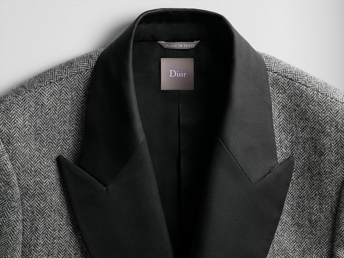 Dior bar jacket close up