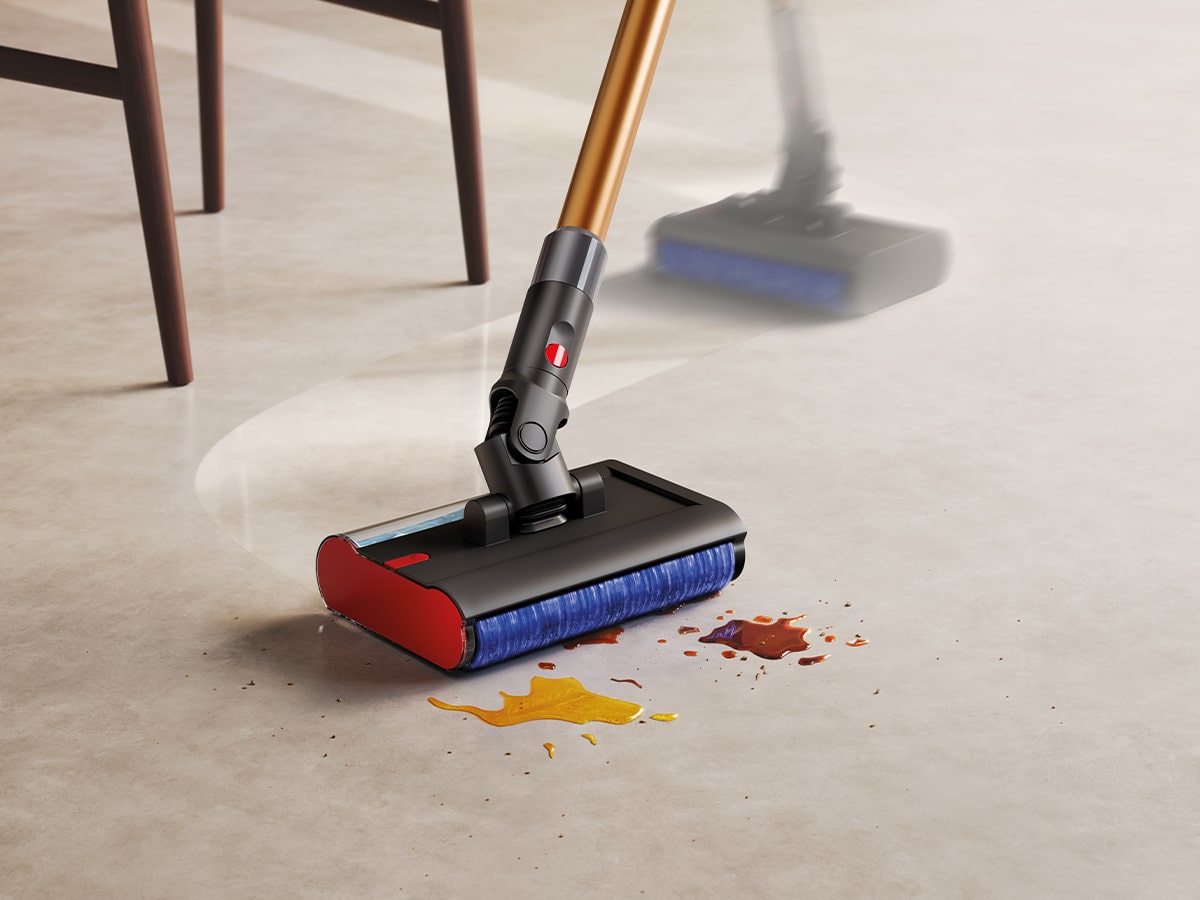 Dyson pencilwash on floor