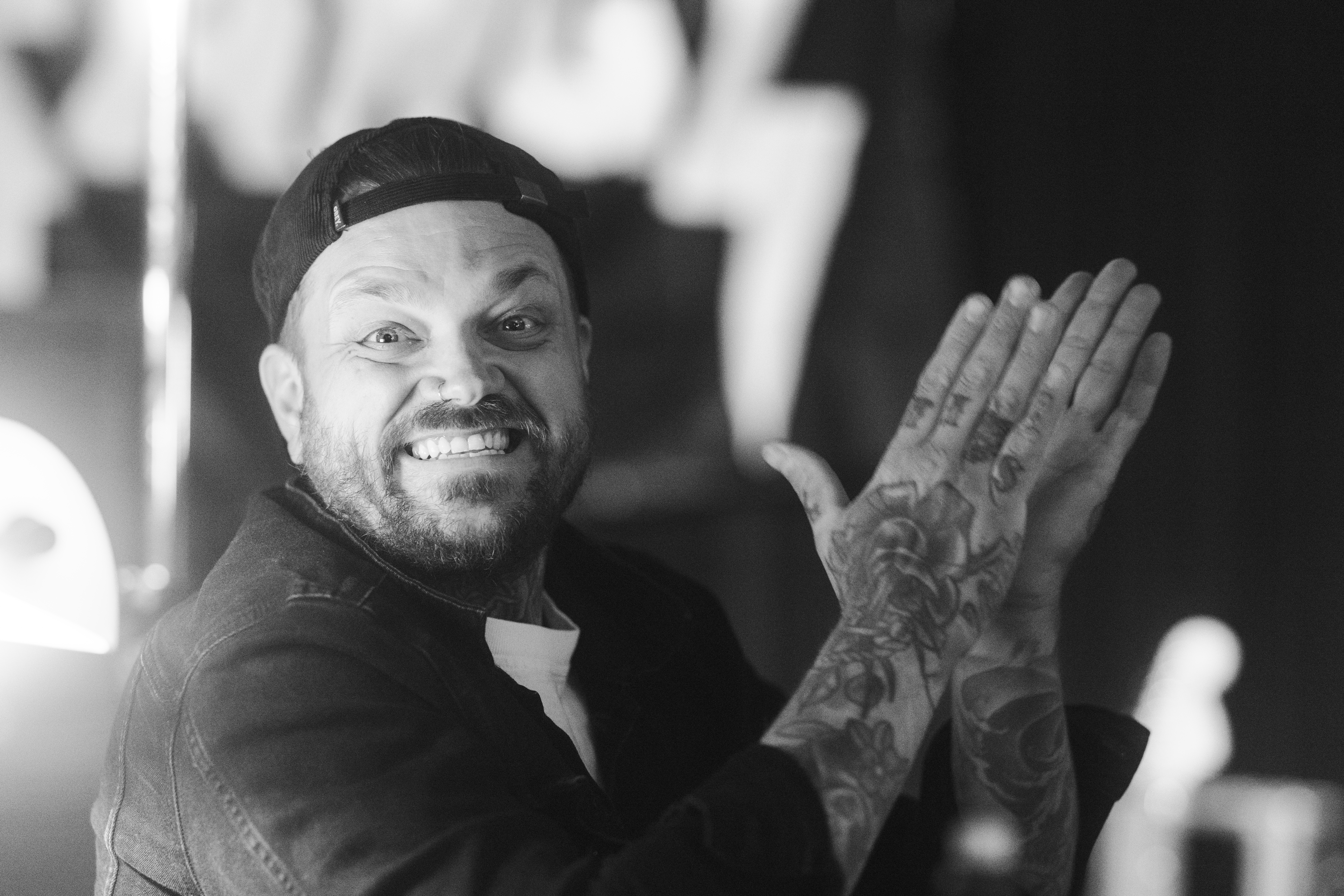 FANGZ Performing on stage