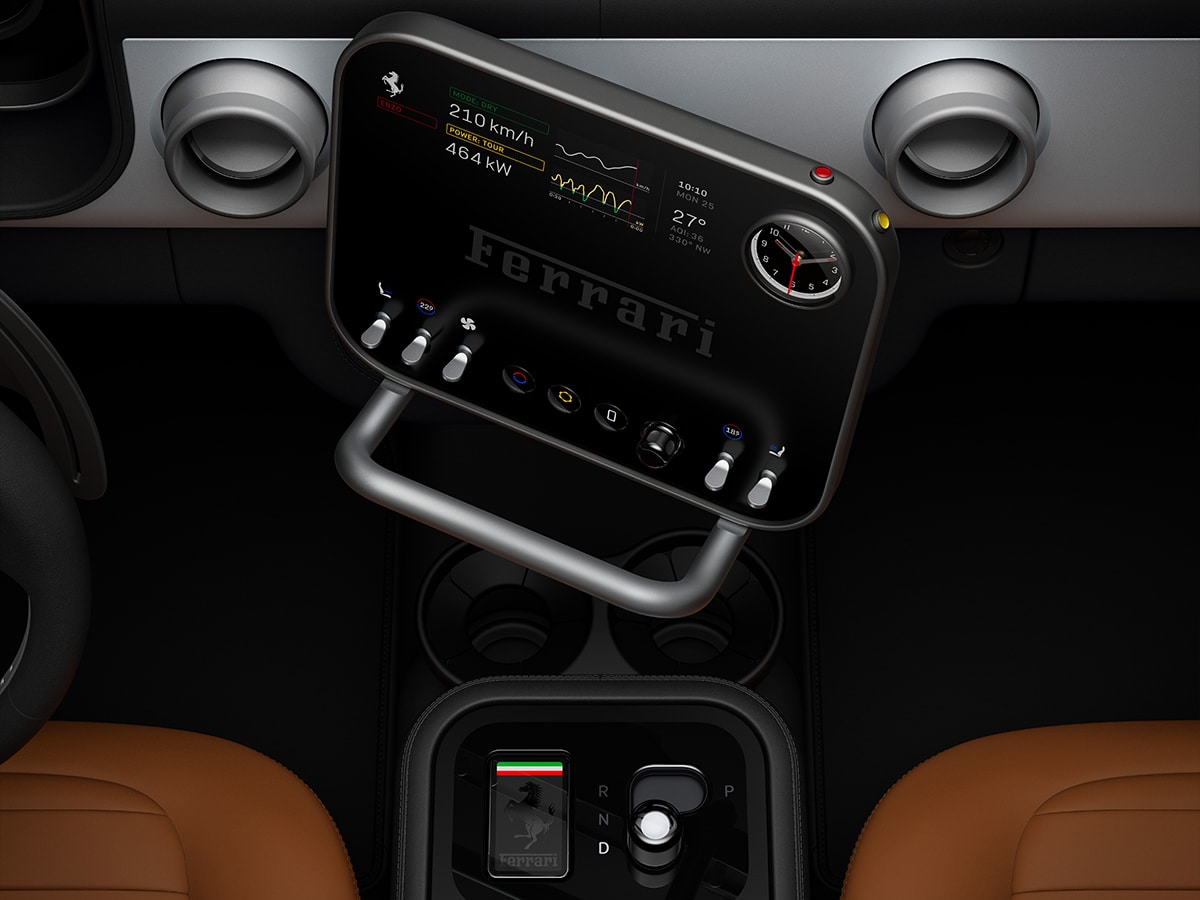 Ferrari luce touchscreen 2
