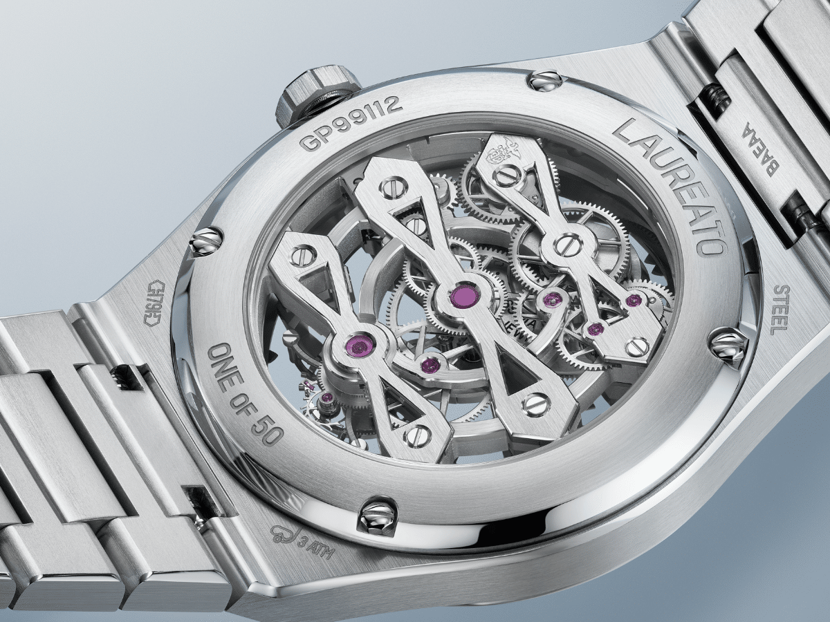 Girard-Perregaux Laureato Three Gold Bridges | Image: The Hour Glass