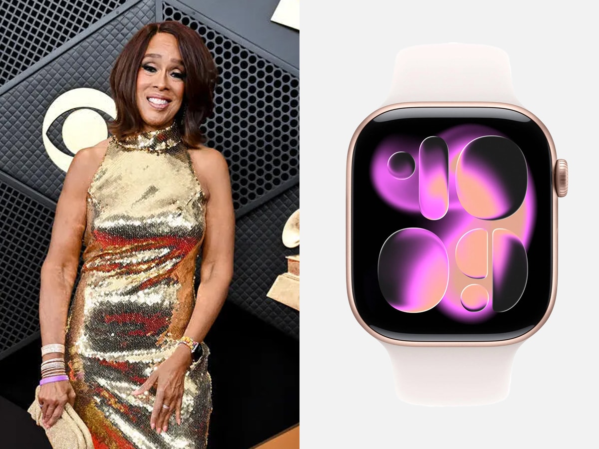 Gayle king apple watch at grammys