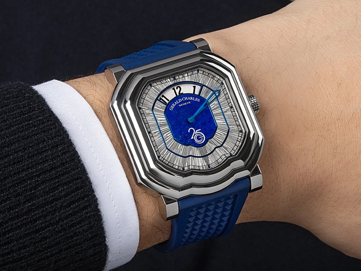 Gerard charles maestro gc39 25th anniversary edition on wrist