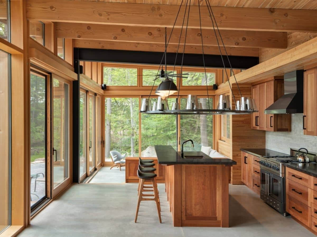 Heated rivalry cottage 4