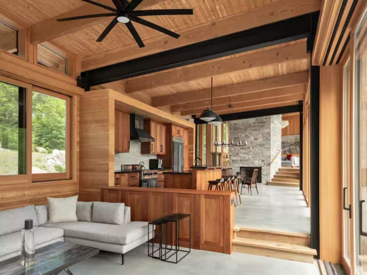 Heated rivalry cottage 5