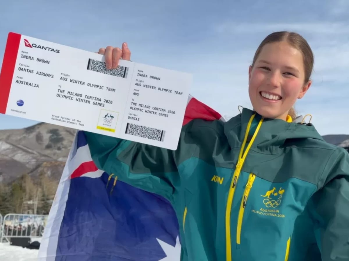 Indra brown winter olympics athletes 2026 8