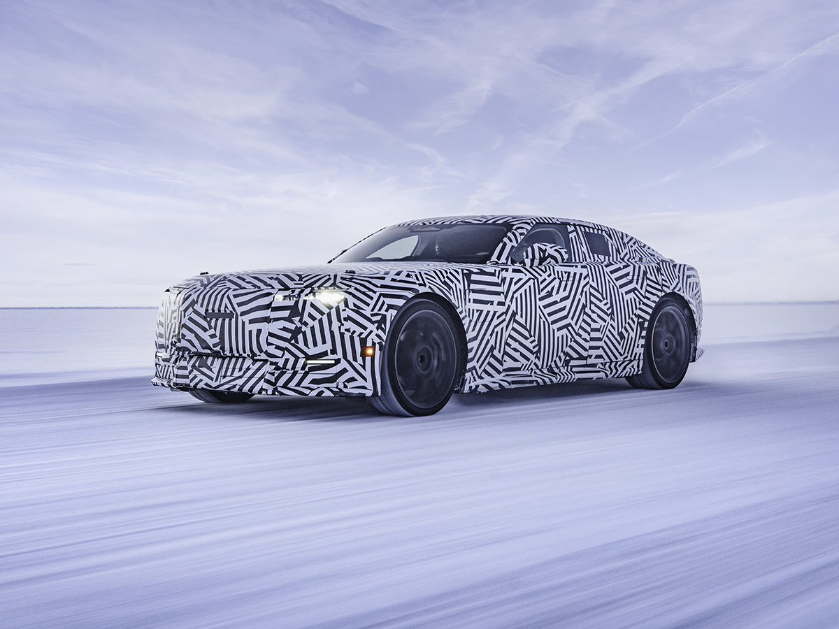 Jaguar type 00 on snow