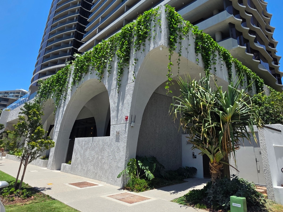 Mondrian gold coast facade