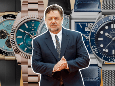 Russell Crowe Shows Off Epic $750,000 Watch Collection on Secret TikTok