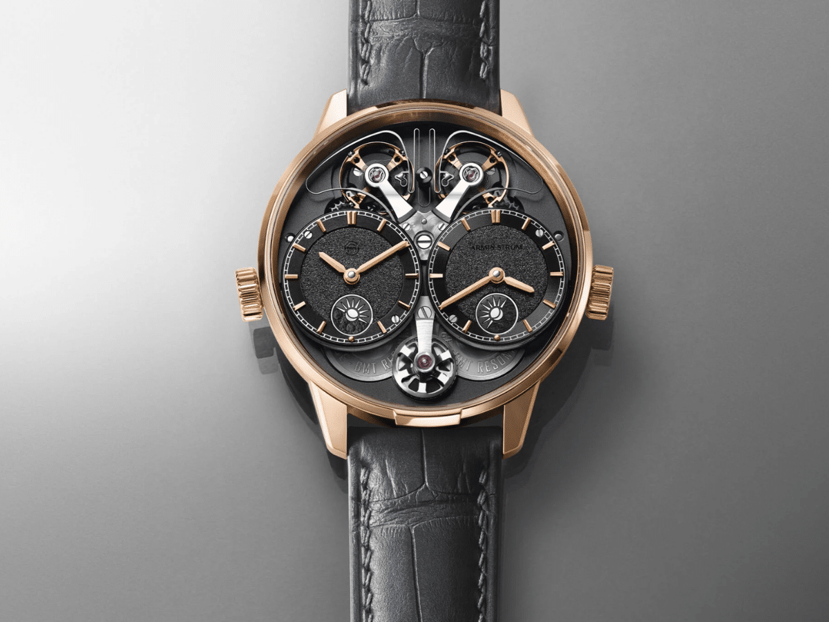 The Wind Up: Watch News #346: Armin Strom Dual Time GMT Resonance Rose Gold