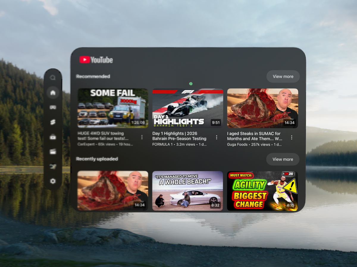 YouTube Finally Arrives to Apple Vision Pro, Here’s What It’s Like to Use
