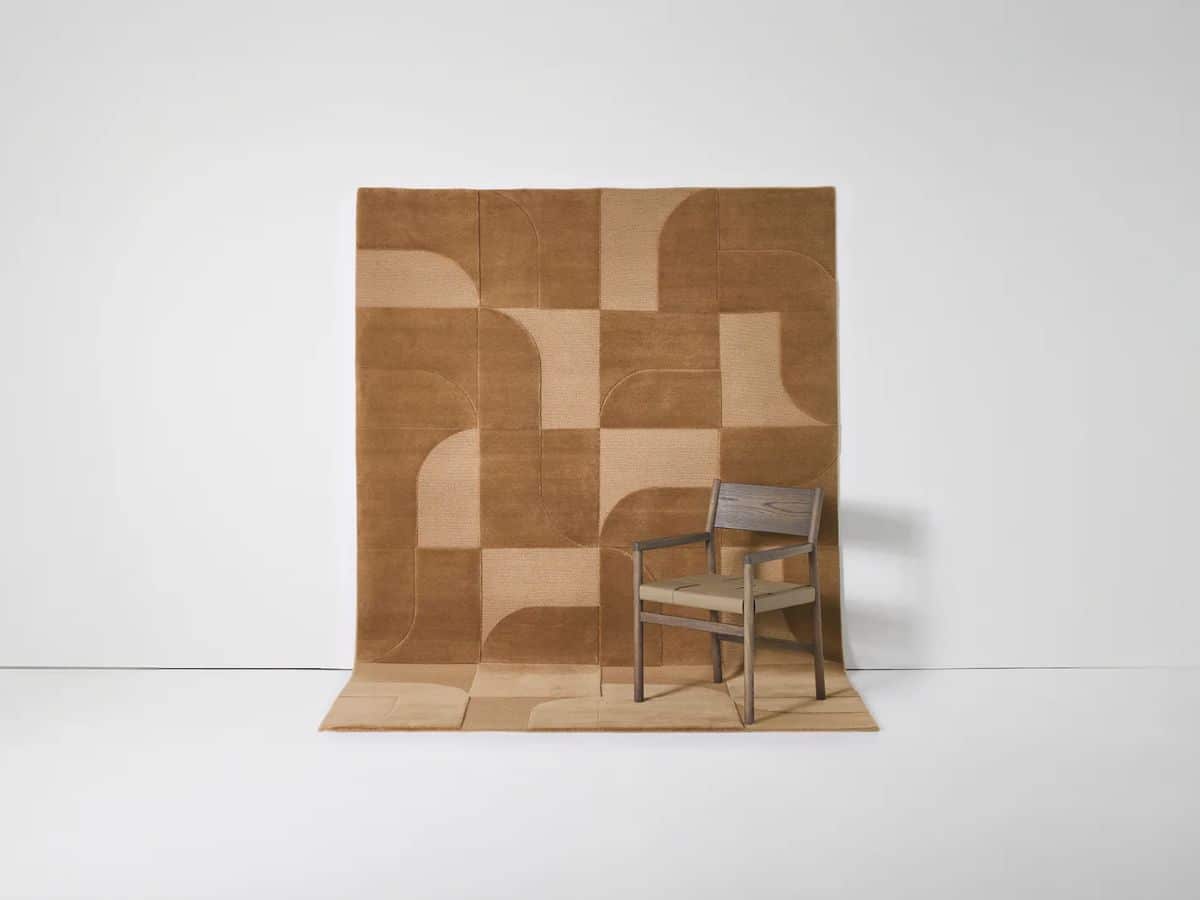 June Rug in Hazelnut by Jardan 