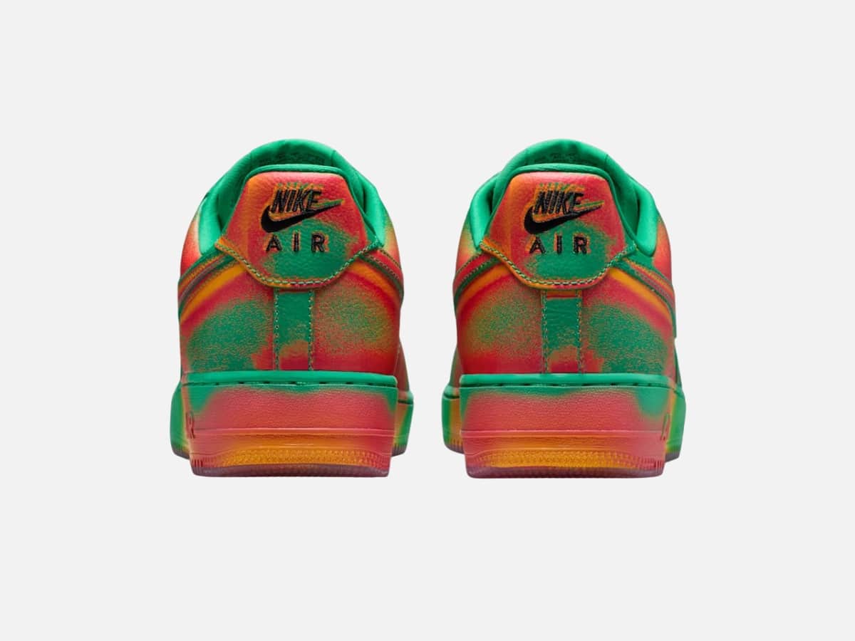 Air force 1 low heat map stadium green and laser orange 6