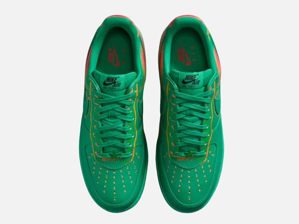 Air force 1 low heat map stadium green and laser orange 8