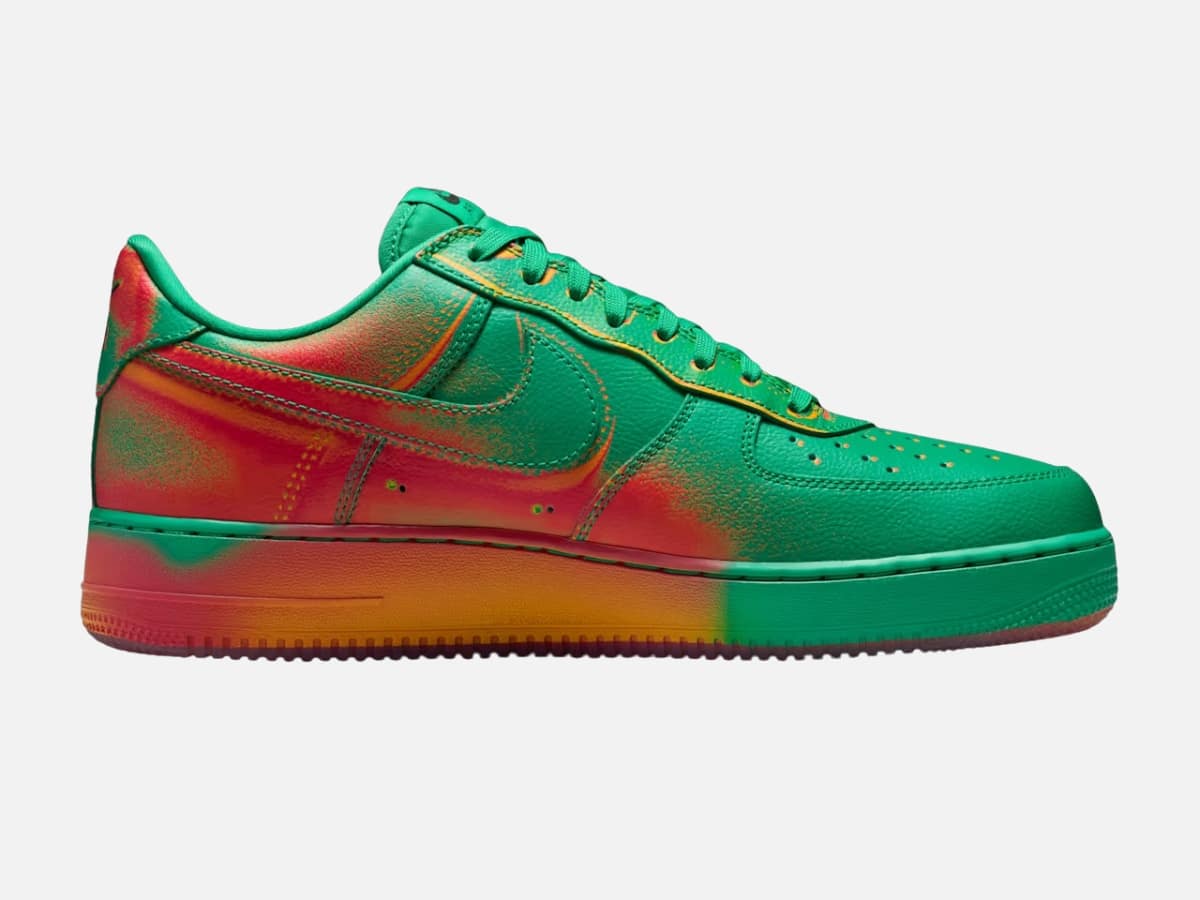 Air force 1 low heat map stadium green and laser orange 9