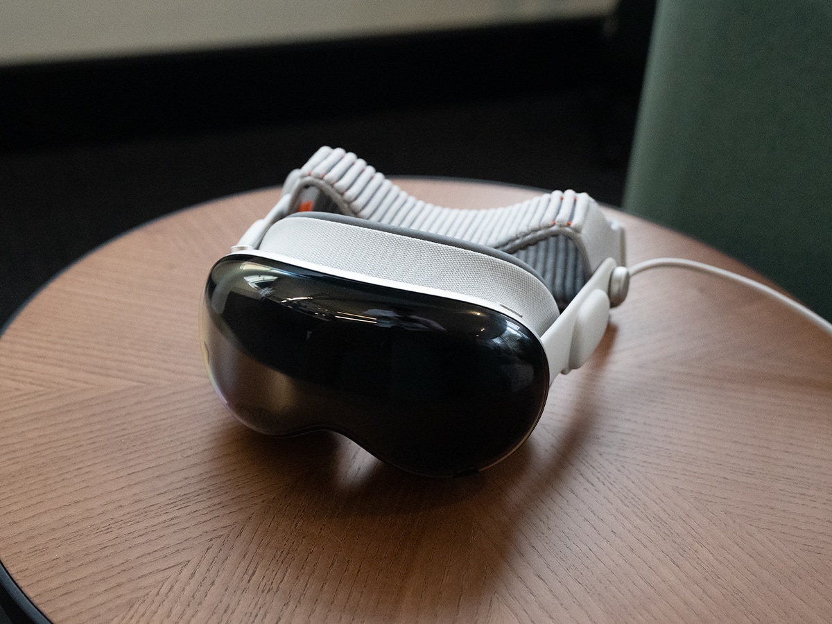 Apple vision pro front on