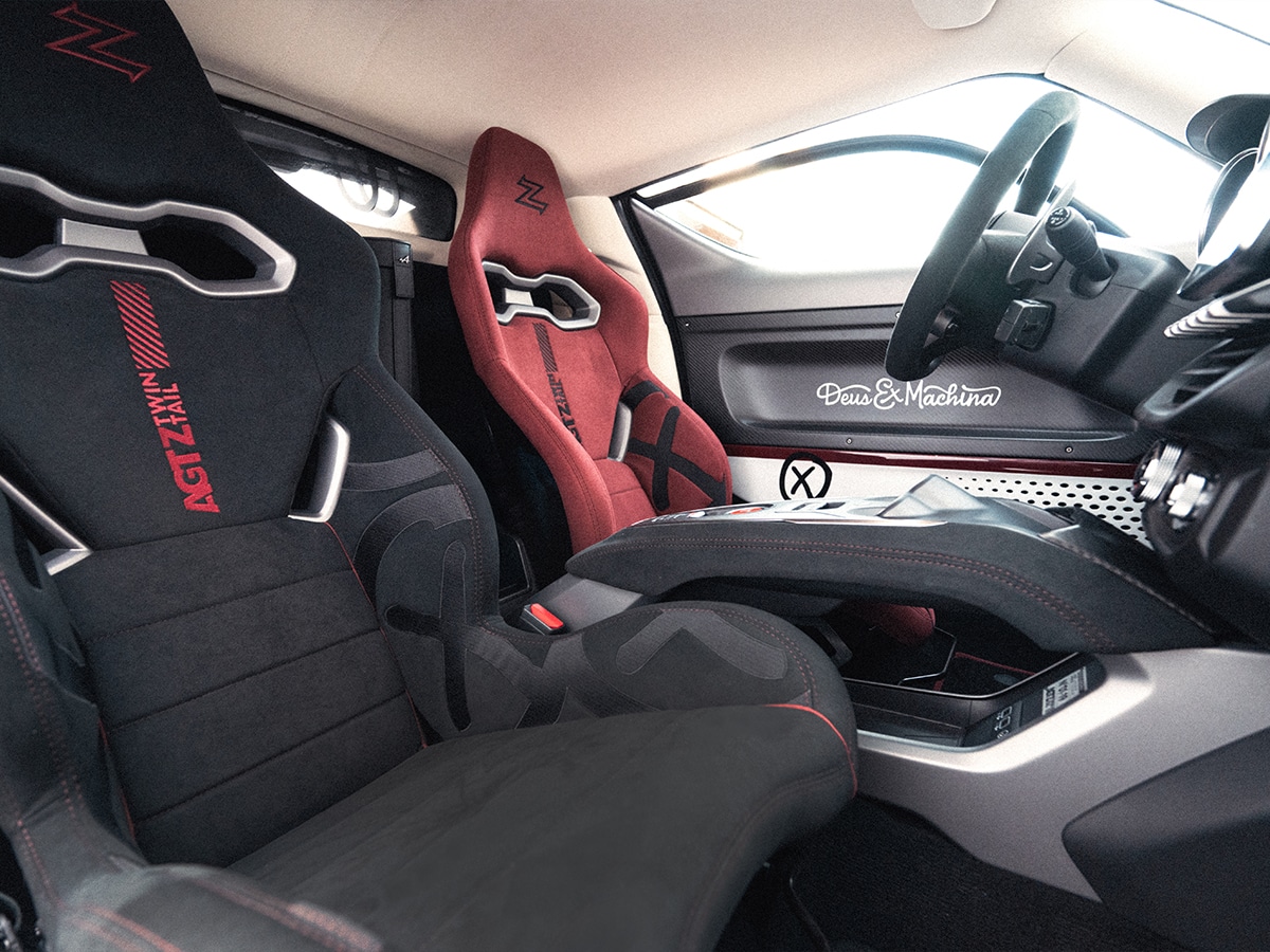 Deus ex machina x zagato agtz twin tail interior