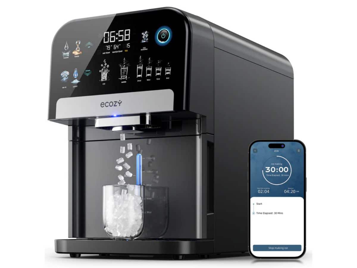 Ecozy smart nugget ice maker