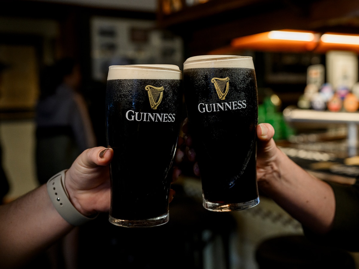 Guinness cheers