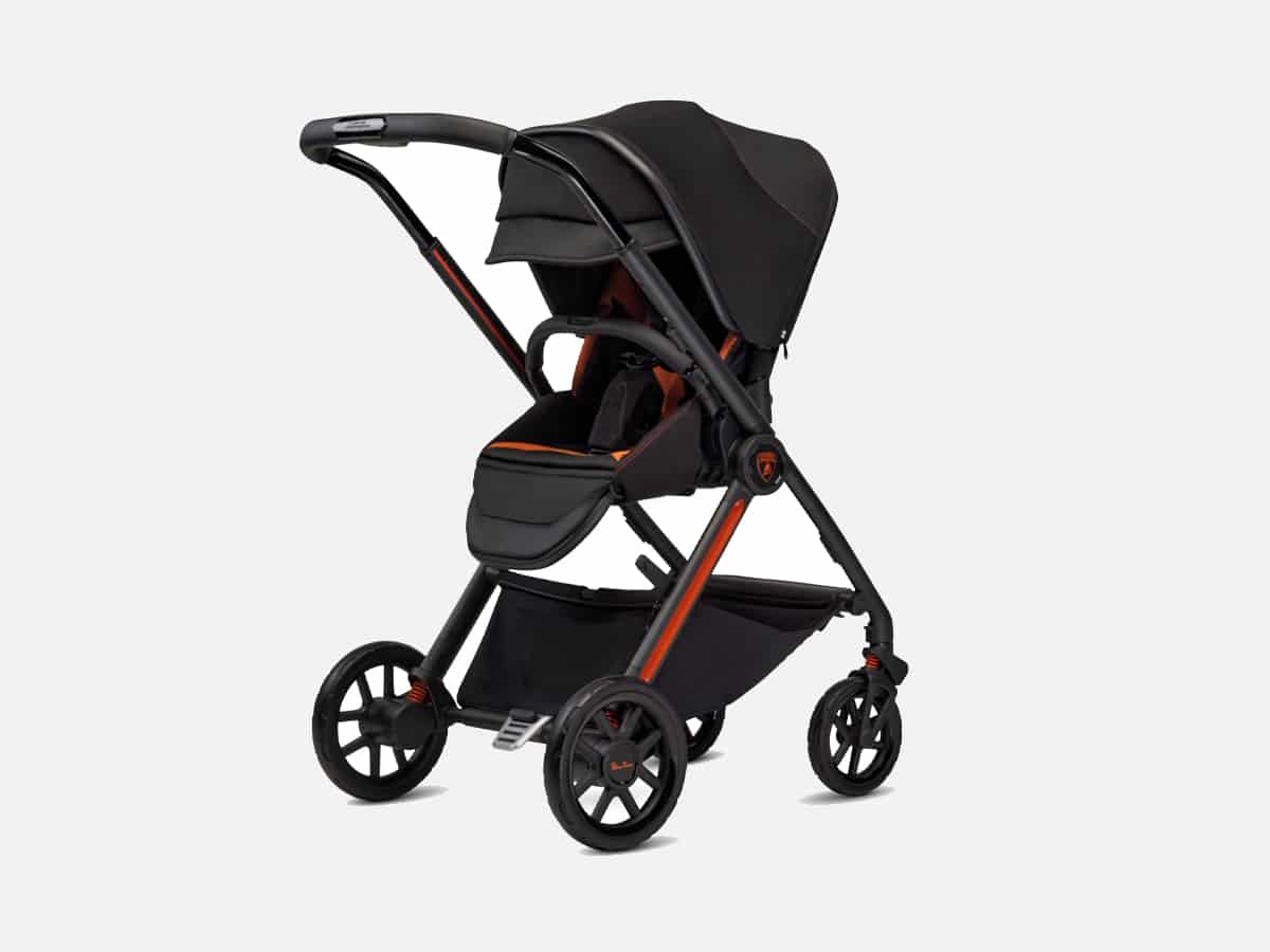 Lambo stroller front three quarter