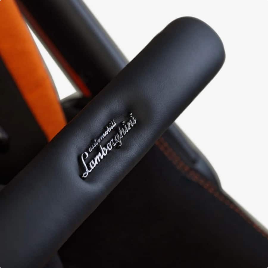 Lamborghini stroller leather