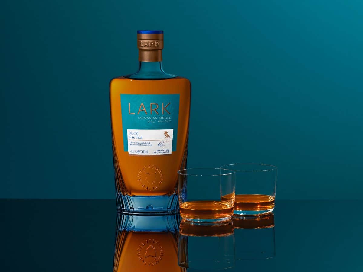 Lark distilling fire trail neat