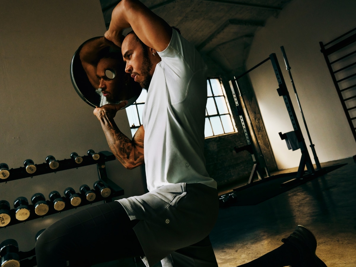 Lewis Hamilton's Elevated 74-Piece lululemon Edit Drops in