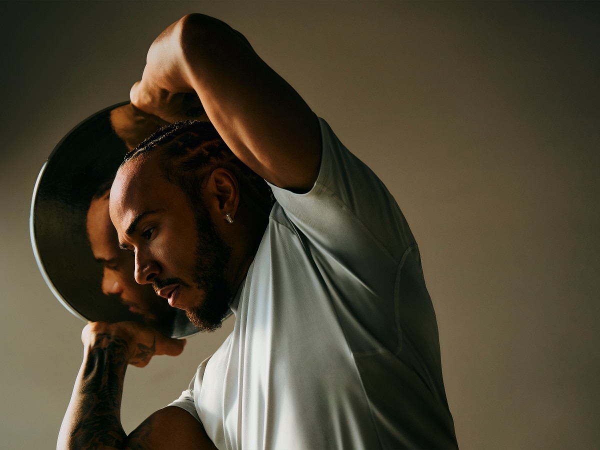 Lewis hamilton’s 74 piece lululemon edit hits australia on 4 march2