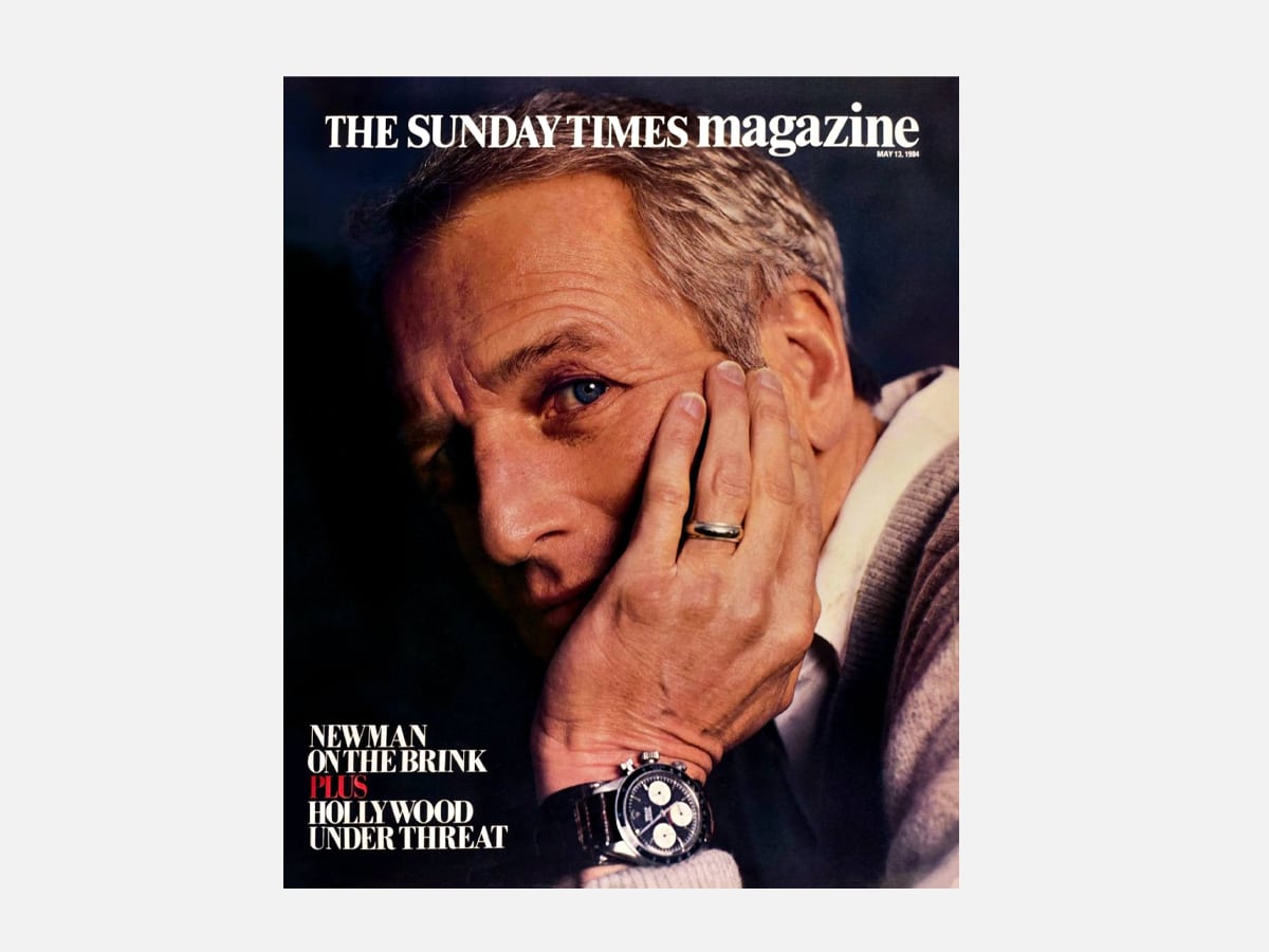 Paul newman daytona on sunday times